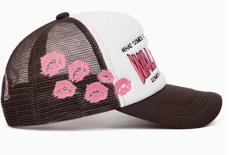 Brown cap men